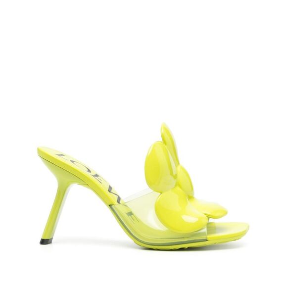 Loewe Paula's Ibiza Women Petal Pvc Heel Mules - Picture 2 of 5